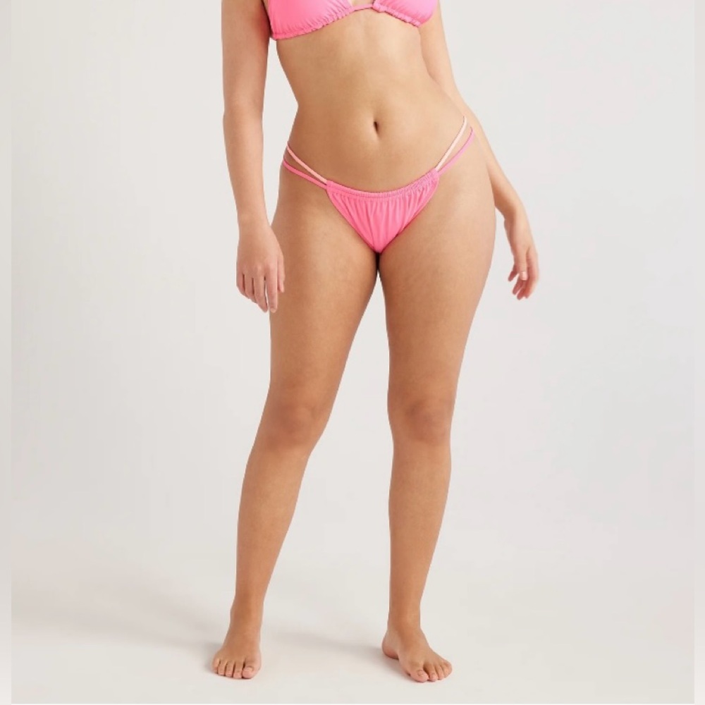 No Boundaries Layered Tunnel Swimsuit Two Piece Bikini Set